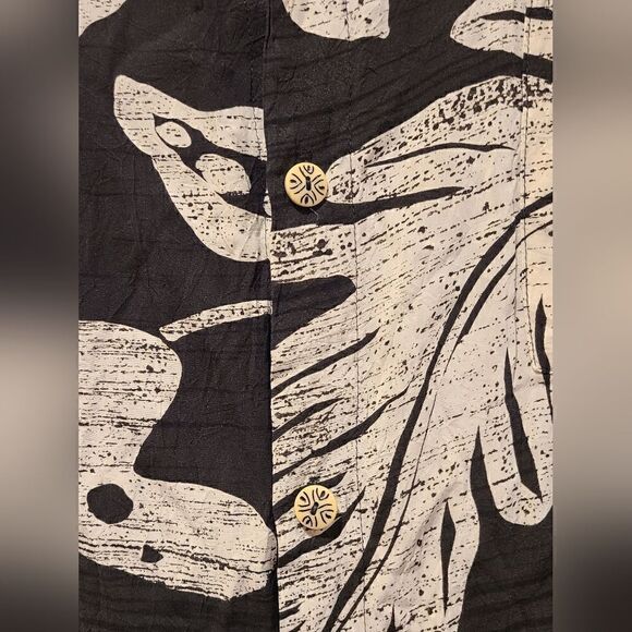 Vintage Jams World Hawaiian Shirt Rayon Tropical Art All Over Print | XL - Picture 5 of 9